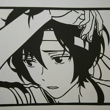朔間凛月の切り絵