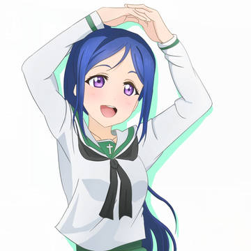大洗女子学園の制服果南ちゃん