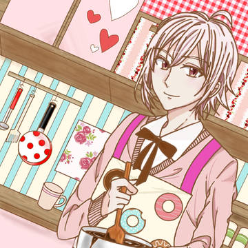 りっくんからのチョコのお返しを作る優しい眼差しの天にぃまじ天使