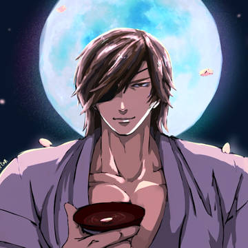 心の月。