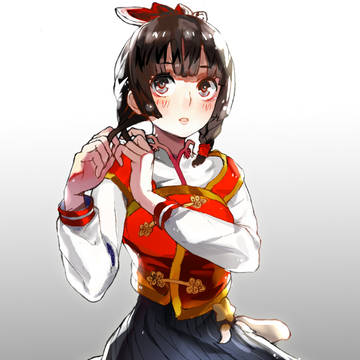 大乔上色