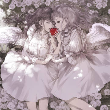 花園にて