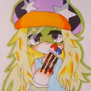 ビリジアンくん・・・色塗り下手ですいません！