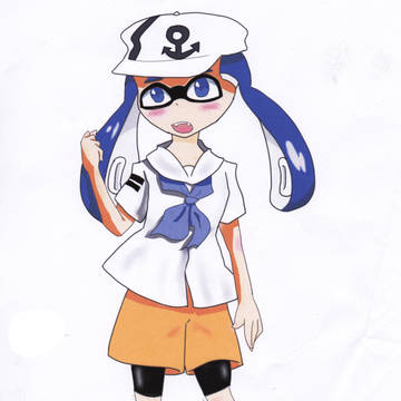 イカの水兵さん
