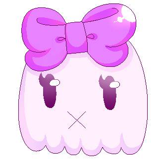Look at the cute lil ghost!