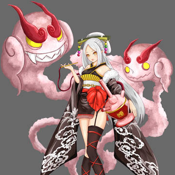 陰陽師式神スキンデザインコンテスト応募作品：煙々羅