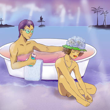 うちな～の海いろお風呂