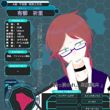 【アストリ】有櫛 祈里【CS】
