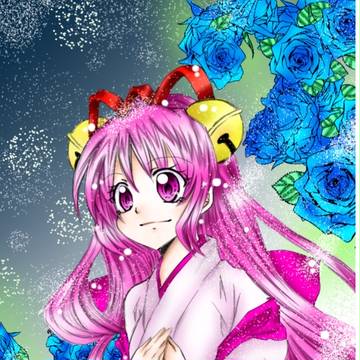 朝霧描いてみた