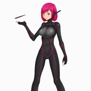 等身大パネル　どろ子