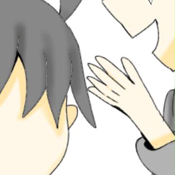 ひそひそ話【素材】
