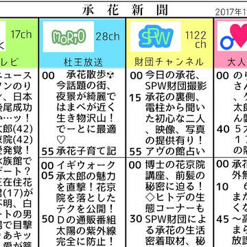 【承花】色々まとめ