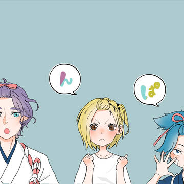 歌仙さんとおそろいポンパドール