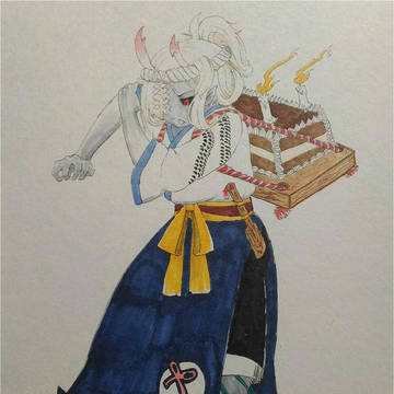 百鬼文化創作-糕點職人.跳跳哥哥