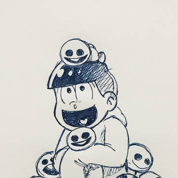 おそ松さん落書き