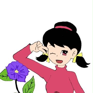 トト子ちゃんと蔓日々草