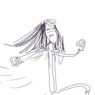 Korekiyo is running