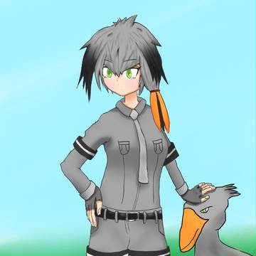 ハシビロコウちゃん