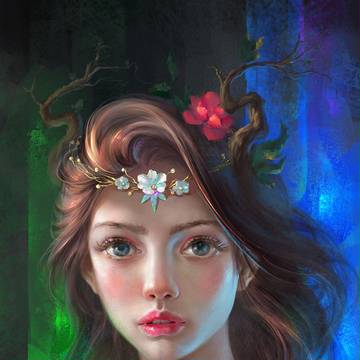《蓝灵守护女神》