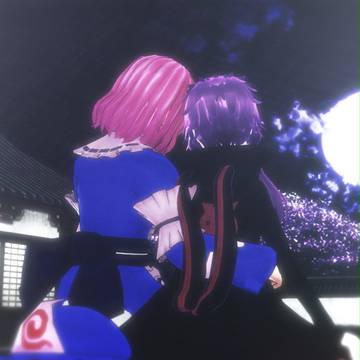 月夜の桜