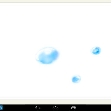 水滴　描いてみた