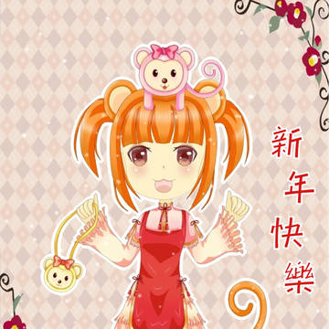 獸耳少女插圖