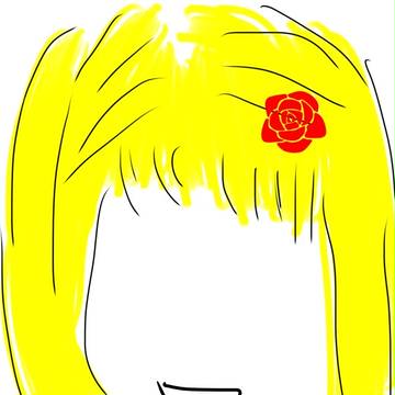 金髪の子?