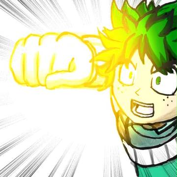 one-punch!?(緑谷 出久) - 僕のヒーローアカデミア