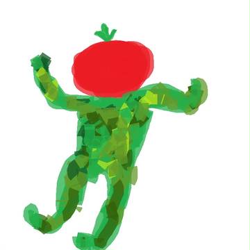 バーチャルユーチューバー、緑黄色野菜マンです