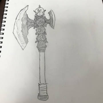 武田さんの斧？