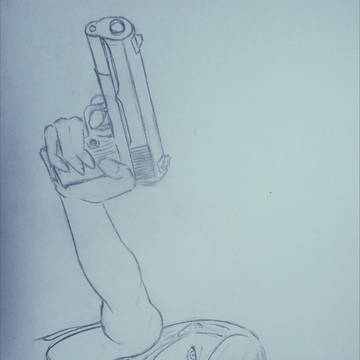Gun woman