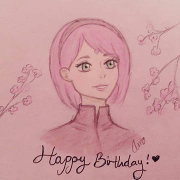 Happy birthday Sakura!