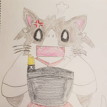 提督に爆撃したいネコ