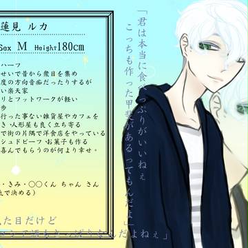 【人形の街】蓮見 ルカ【人間】