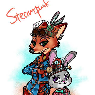 スチームパンク　ニック＆ジュディ