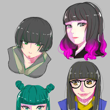WACKアイドル描いてみた1