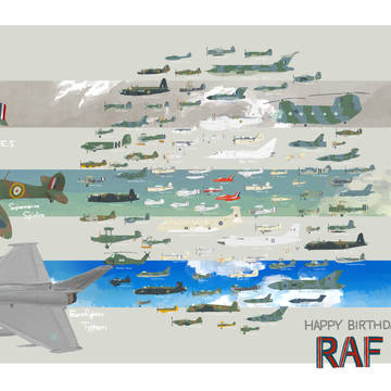 英国空軍１００周年