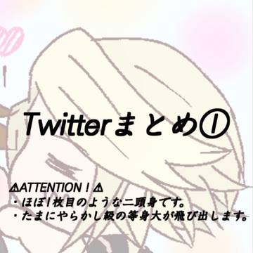 Twitterまとめ①