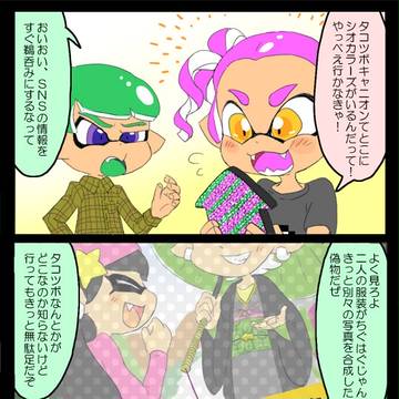 イカ4コマ　本当のこと