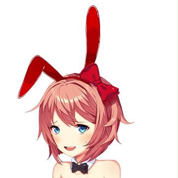 Sayori bunnysuit