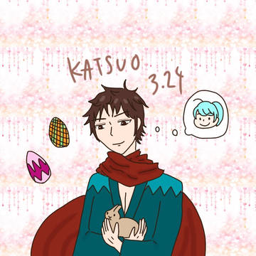 結忍 誕生日絵(2~3月)