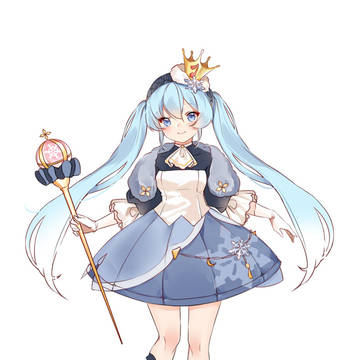 ２０１９年雪ミク衣装