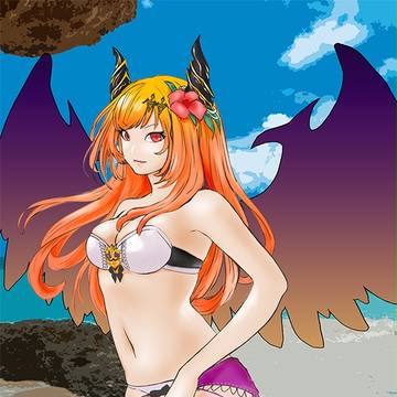 水着のオリヴィエ