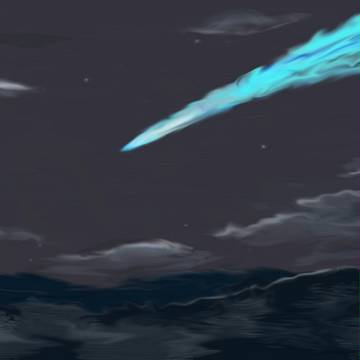 落ちる↓