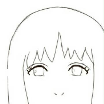 Sumire 💜 First Drawing Sketch☆