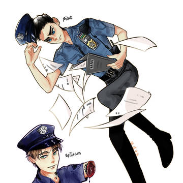 警察paro