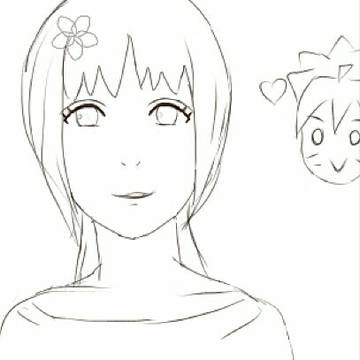 Sumire trying a new hairstyle! ☆