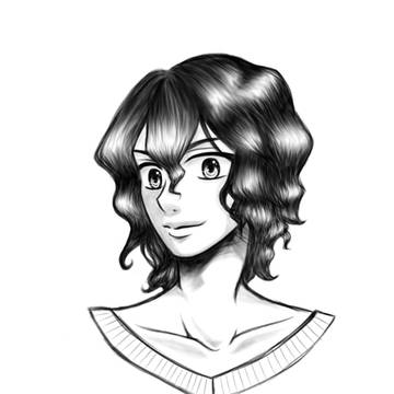 手嶋純太、初描き