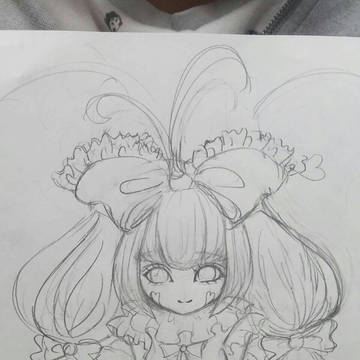 下絵完成