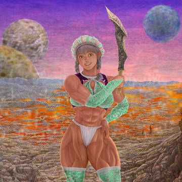 溶岩惑星の開拓娘
